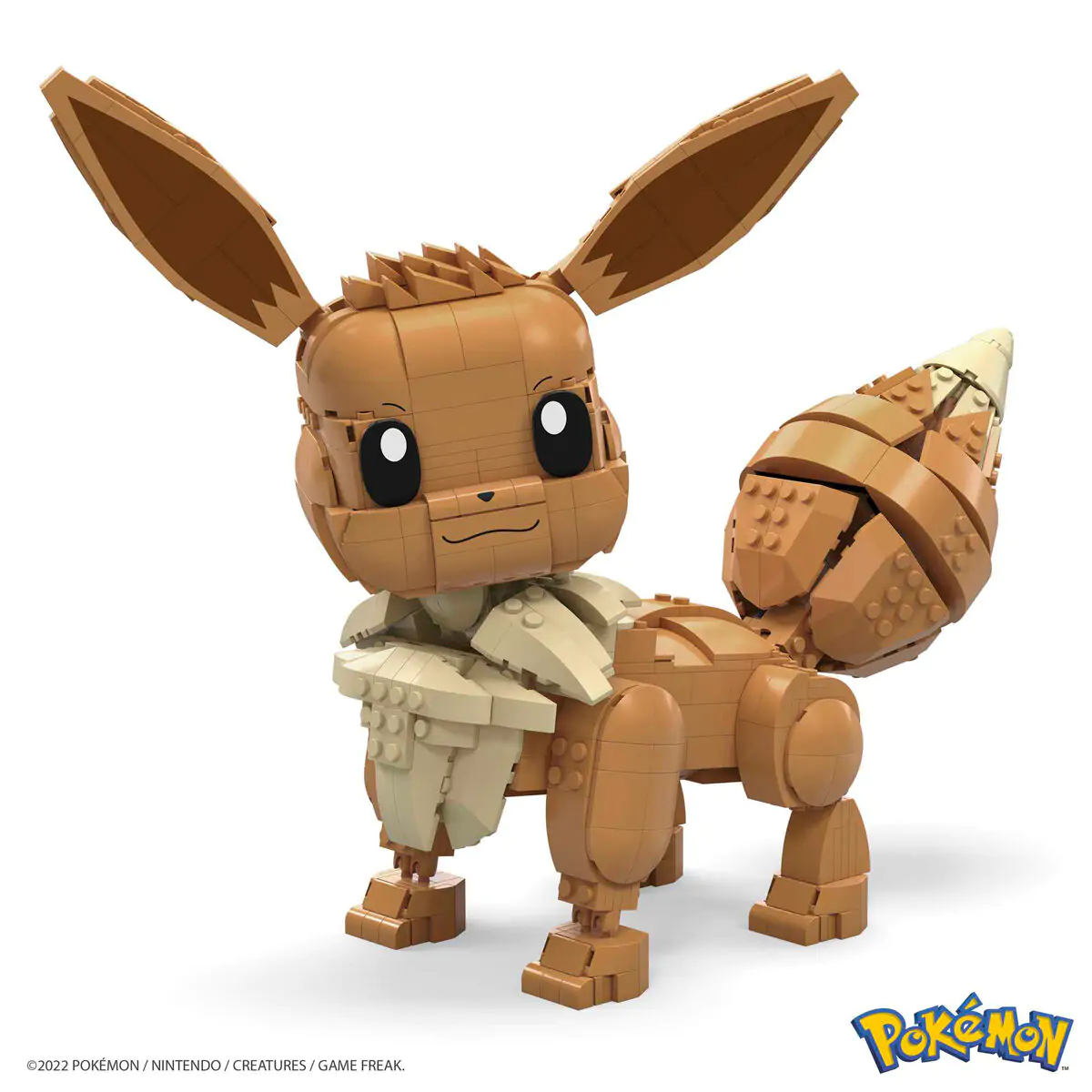 Pokémon Mega Construx Wonder Builders gradbeni set Jumbo Eevee 29 cm fotografija izdelka