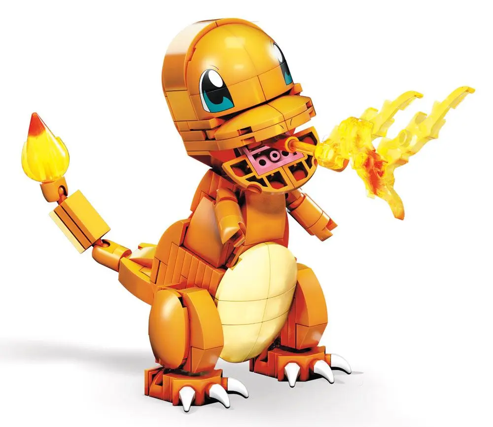 Pokémon Mega Construx Wonder Builders gradbeni set Charmander 10 cm fotografija izdelka