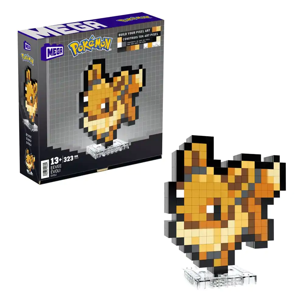 Pokémon MEGA gradbeni set Eevee Pixel Art  fotografija izdelka