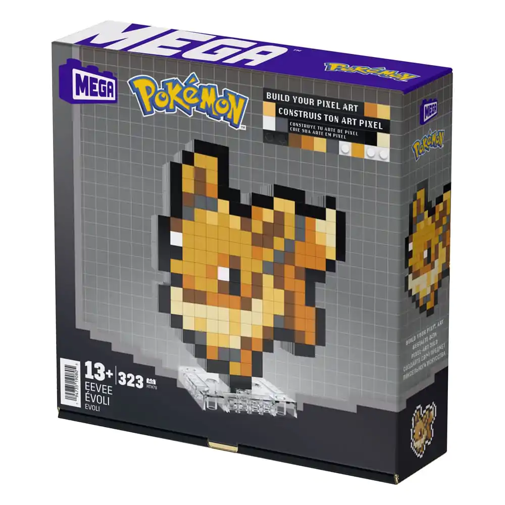 Pokémon MEGA gradbeni set Eevee Pixel Art  fotografija izdelka