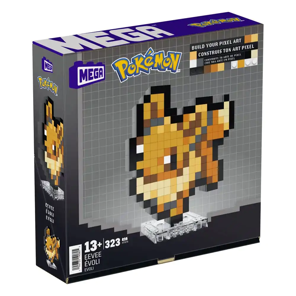 Pokémon MEGA gradbeni set Eevee Pixel Art  fotografija izdelka