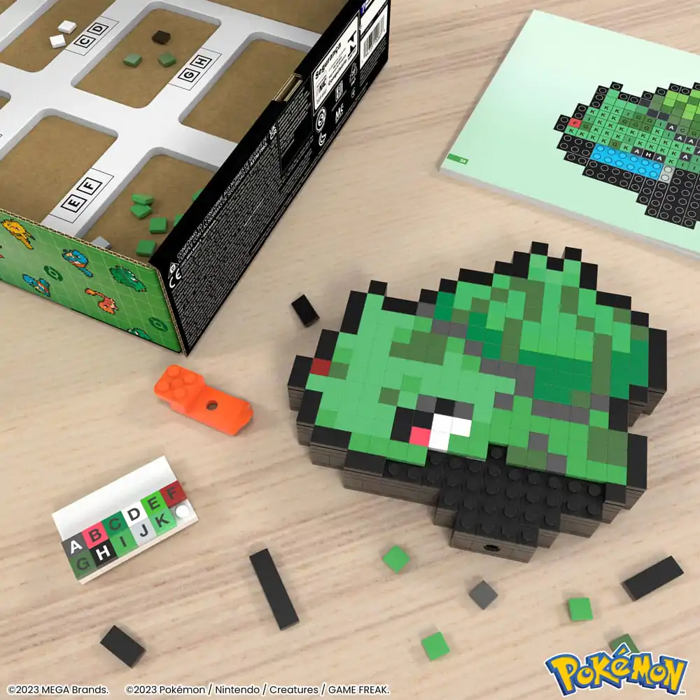 Pokémon MEGA gradbeni set Bulbasaur Pixel Art fotografija izdelka