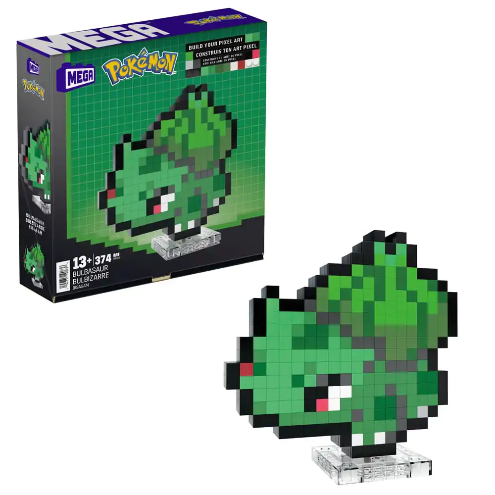 Pokémon MEGA gradbeni set Bulbasaur Pixel Art fotografija izdelka