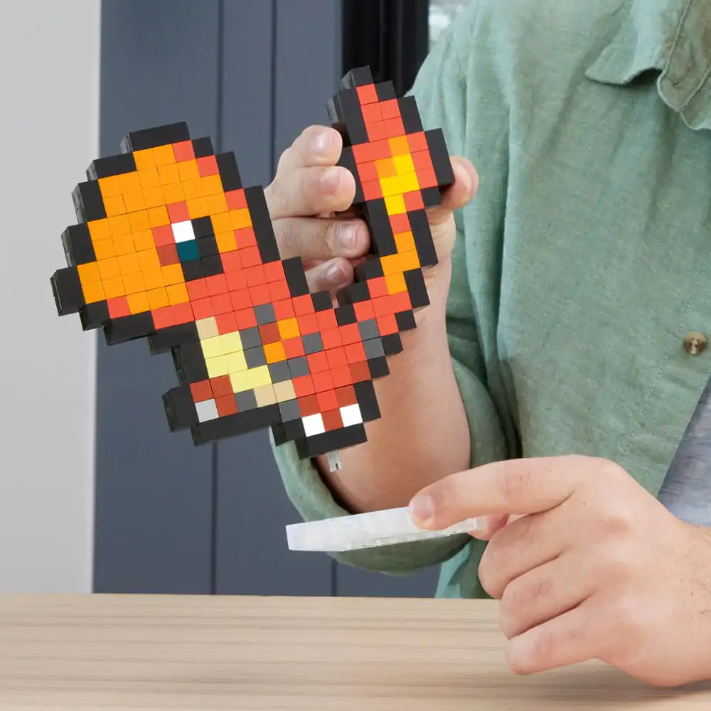 Pokémon MEGA gradbeni set Charmander Pixel Art fotografija izdelka