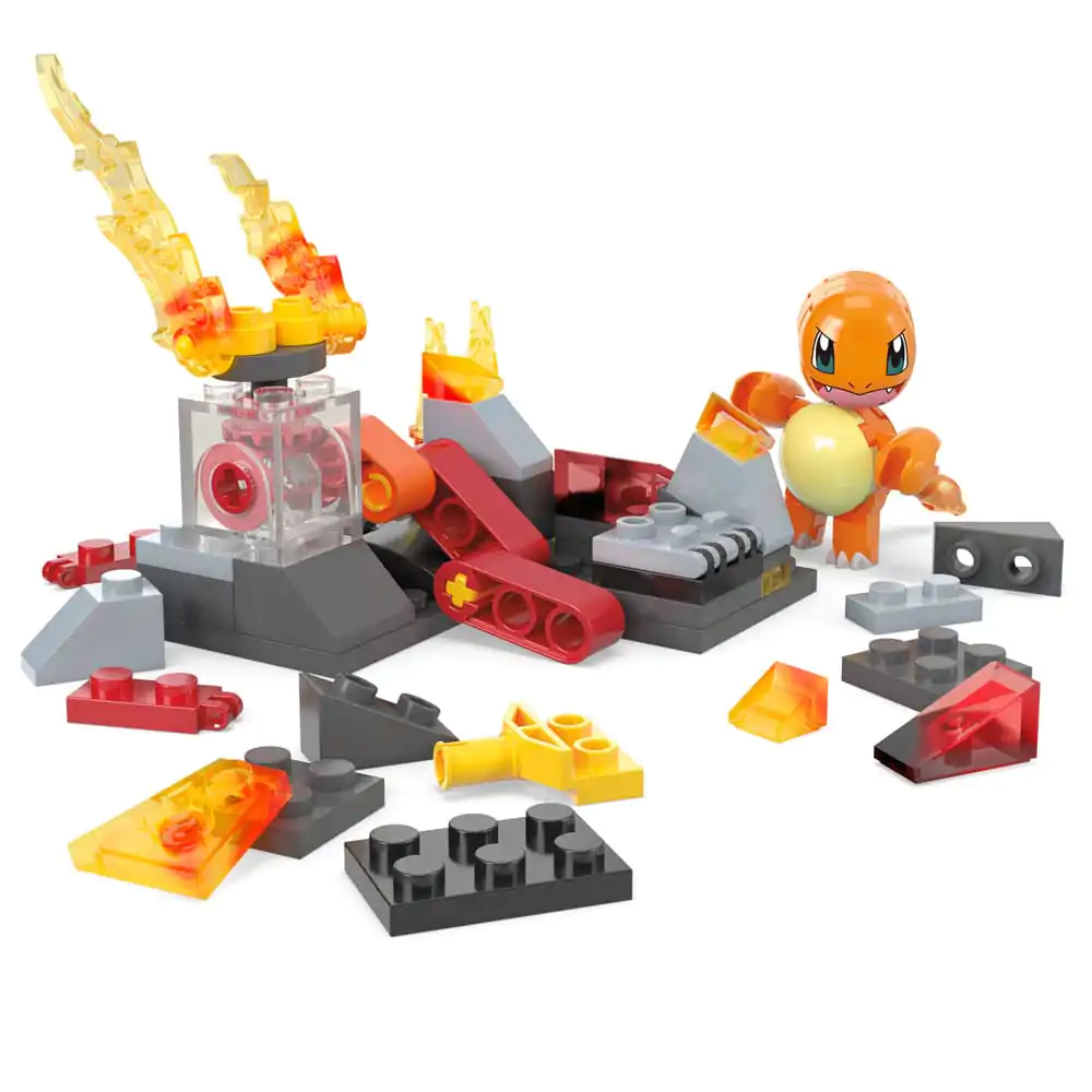 Pokémon MEGA Construction Set Charmanderjev ognjeni vrtljaj fotografija izdelka