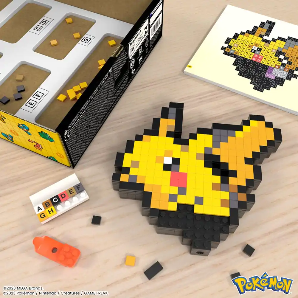 Pokémon MEGA gradbeni set Pikachu Pixel Art fotografija izdelka