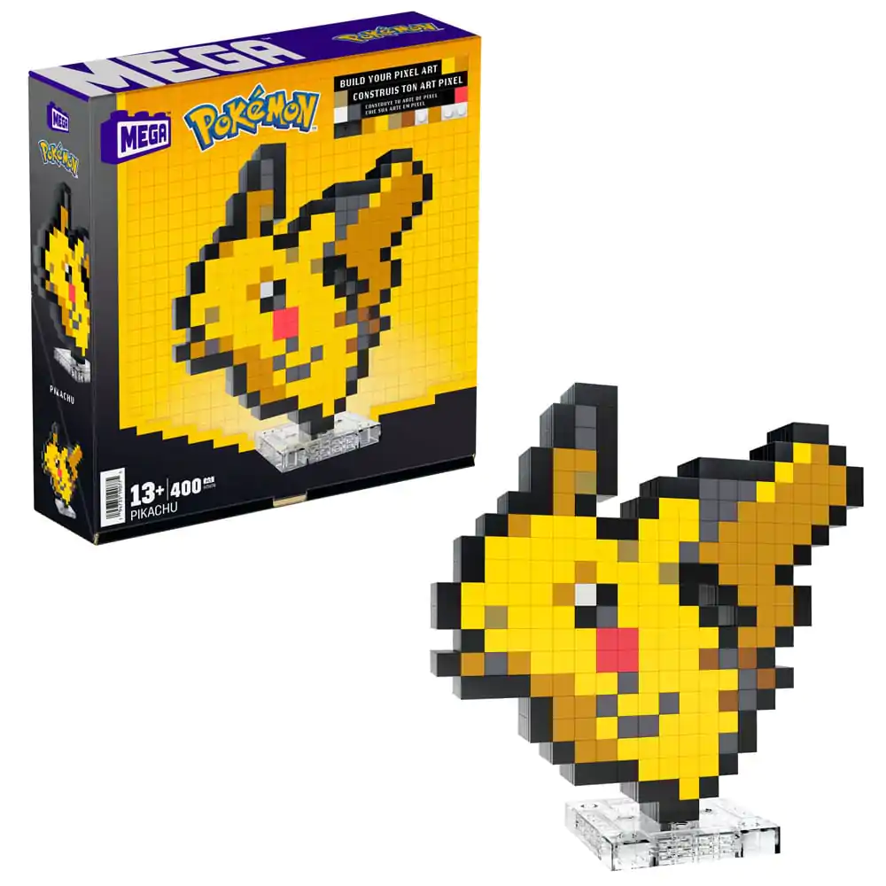 Pokémon MEGA gradbeni set Pikachu Pixel Art fotografija izdelka