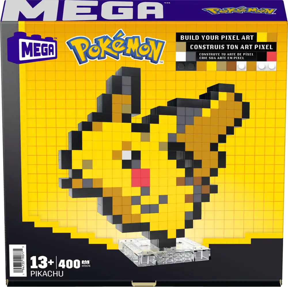 Pokémon MEGA gradbeni set Pikachu Pixel Art fotografija izdelka