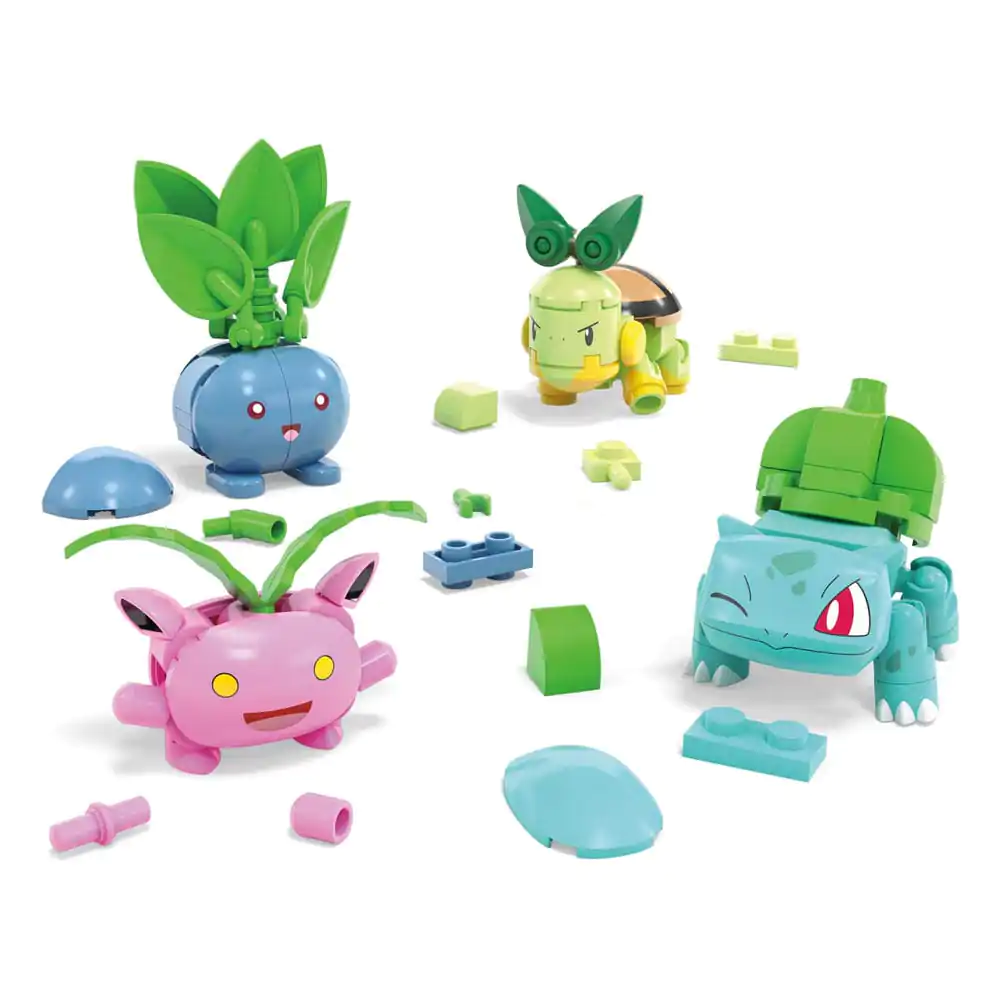 Pokémon MEGA Construction Set Komplet igrač za sestavljanje ekipe trenerjev tipa Grass fotografija izdelka