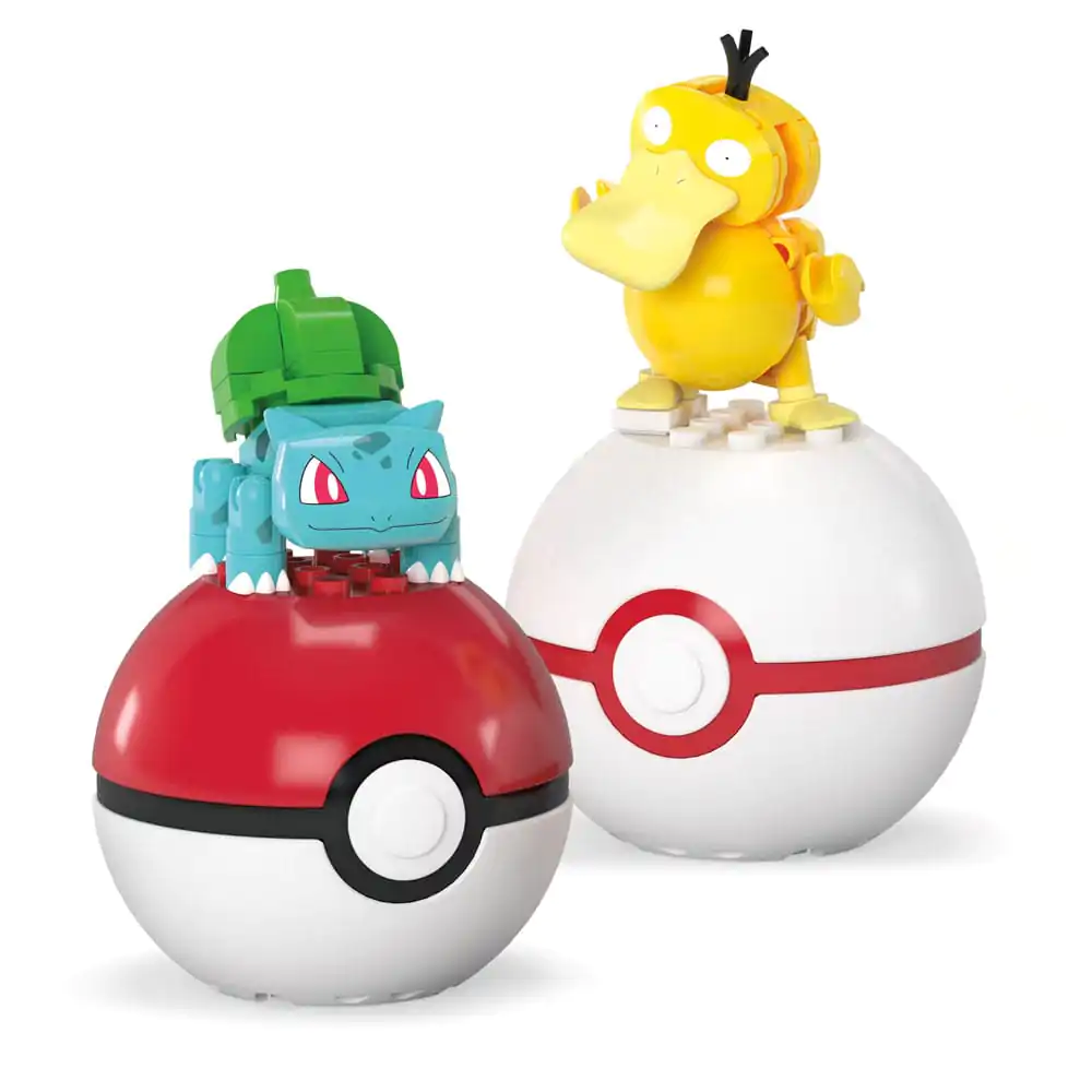 Pokémon MEGA konstrukcijski set Poké Ball Collection: Bulbasaur & Psyduck fotografija izdelka
