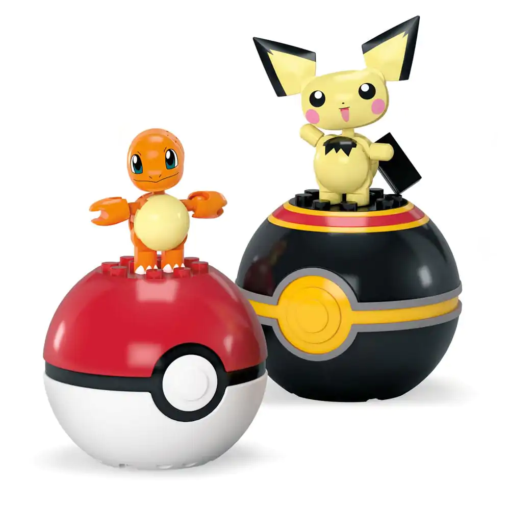 Pokémon MEGA gradbeni set Poké Ball Collection: Charmander & Pichu fotografija izdelka