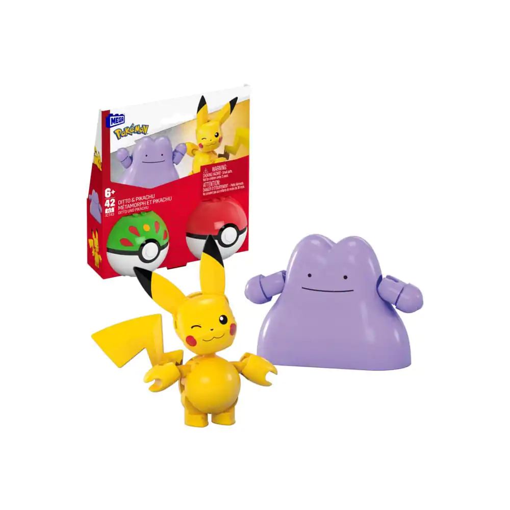 Pokémon MEGA gradbeni set Poké Ball Collection: Pikachu & Ditto fotografija izdelka