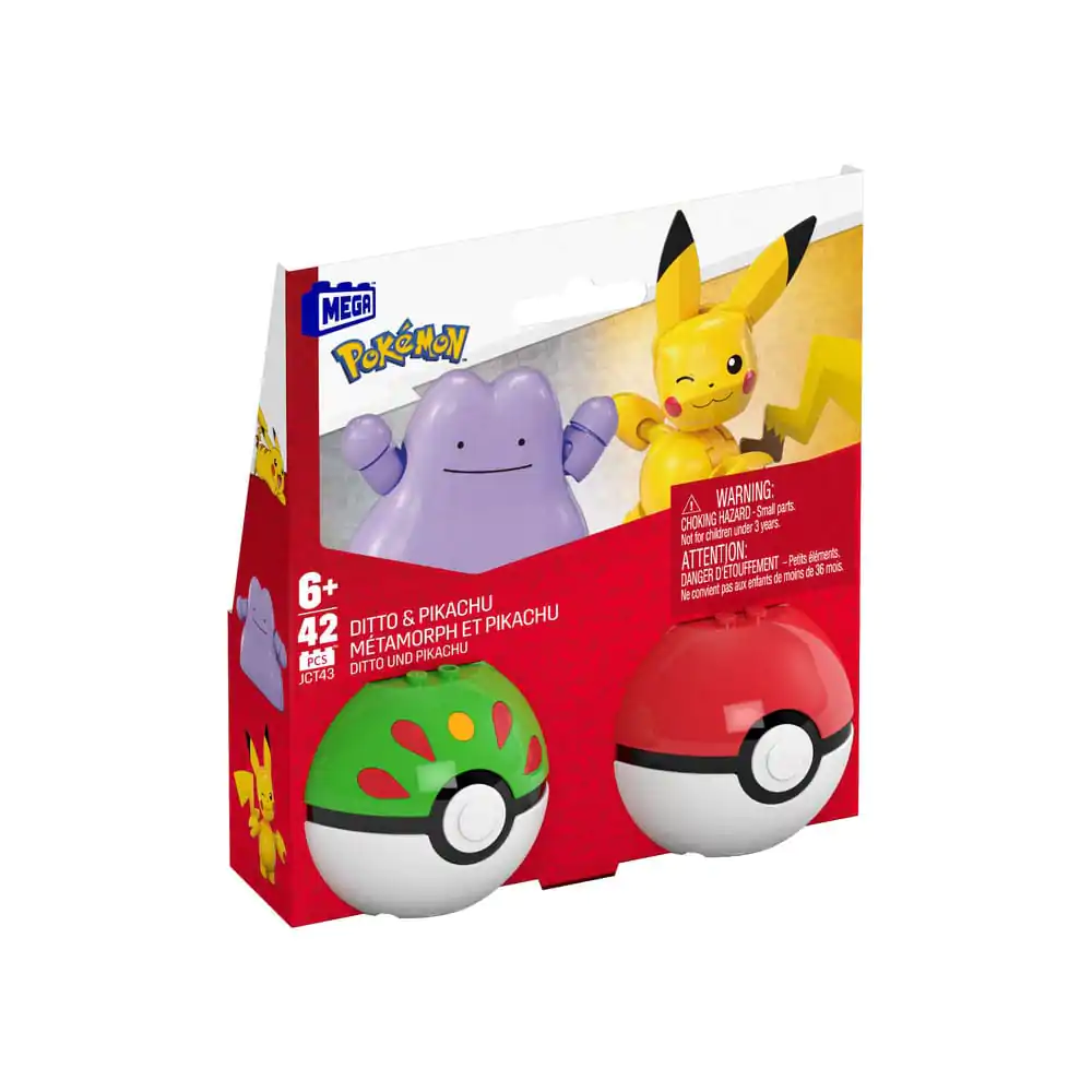 Pokémon MEGA gradbeni set Poké Ball Collection: Pikachu & Ditto fotografija izdelka