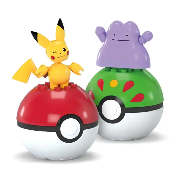 Pokémon MEGA gradbeni set Poké Ball Collection: Pikachu & Ditto fotografija izdelka