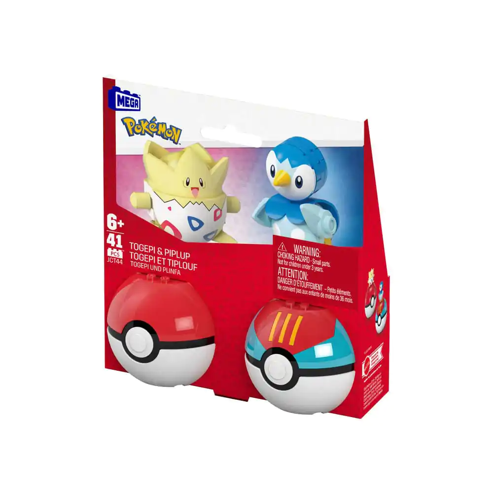 Pokémon MEGA gradbeni set Poké žoga kolekcija: Piplup & Togepi fotografija izdelka