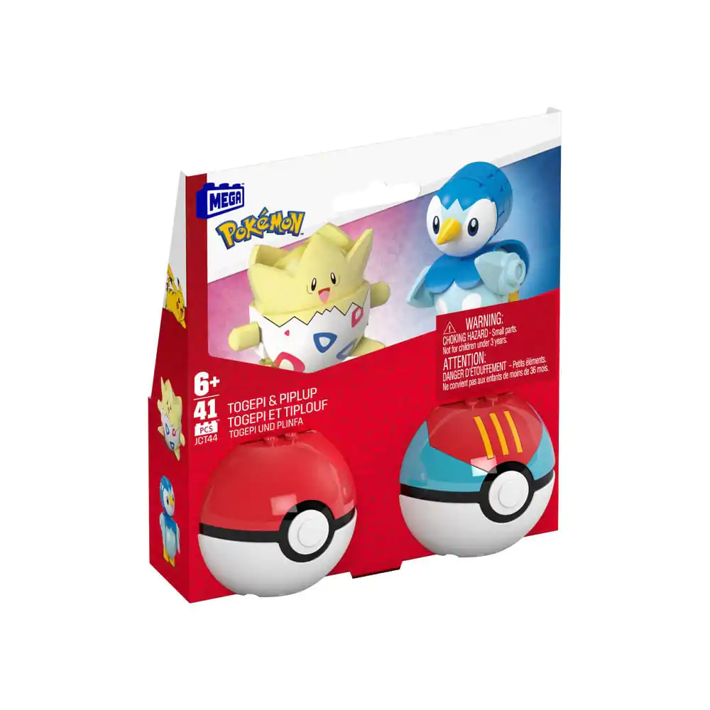 Pokémon MEGA gradbeni set Poké žoga kolekcija: Piplup & Togepi fotografija izdelka