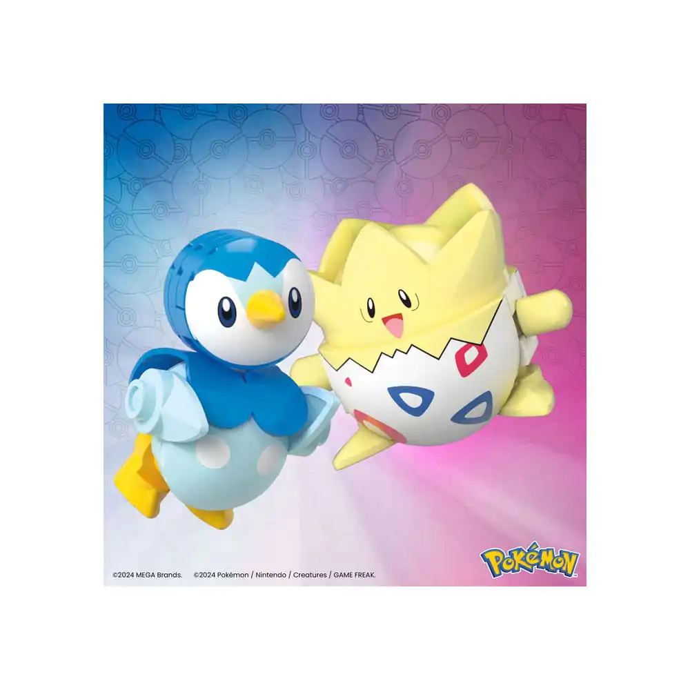 Pokémon MEGA gradbeni set Poké žoga kolekcija: Piplup & Togepi fotografija izdelka