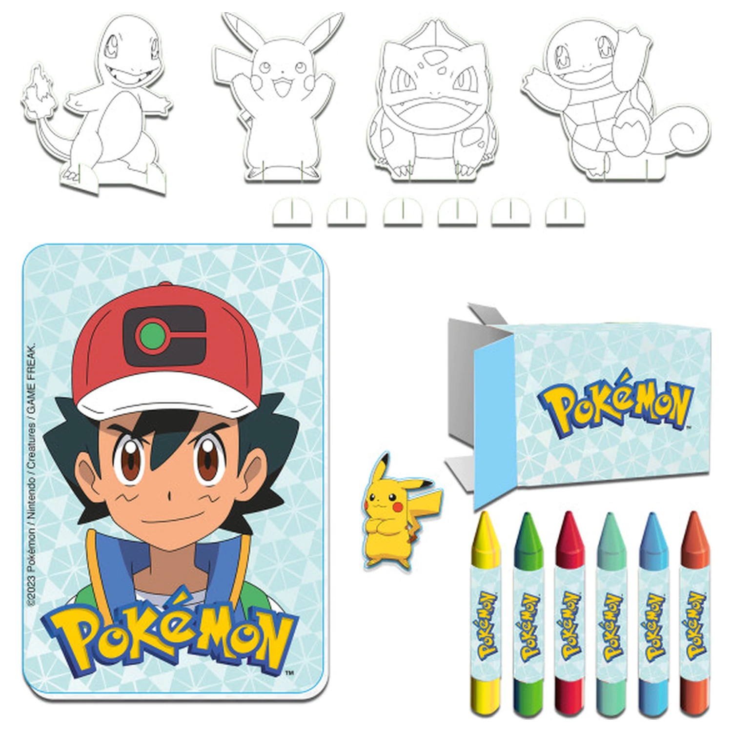 Pokémon set igre za zabavo 24 kosov fotografija izdelka