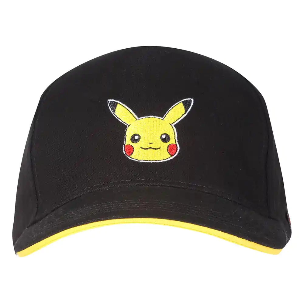 Pokemon Kriv Kapa s Šiltom Pikachu Značka fotografija izdelka