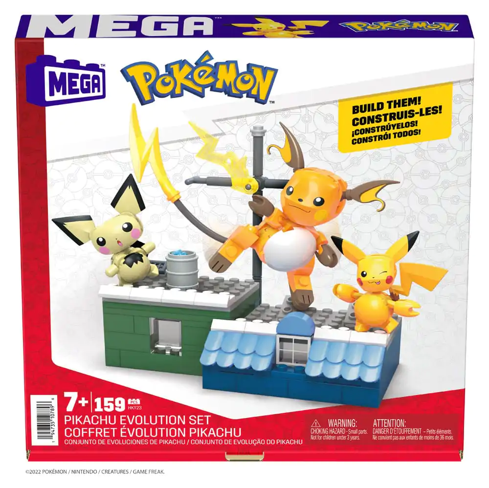 Pokémon MEGA Construction Set Komplet za sestavljanje Pikachu Evolution fotografija izdelka