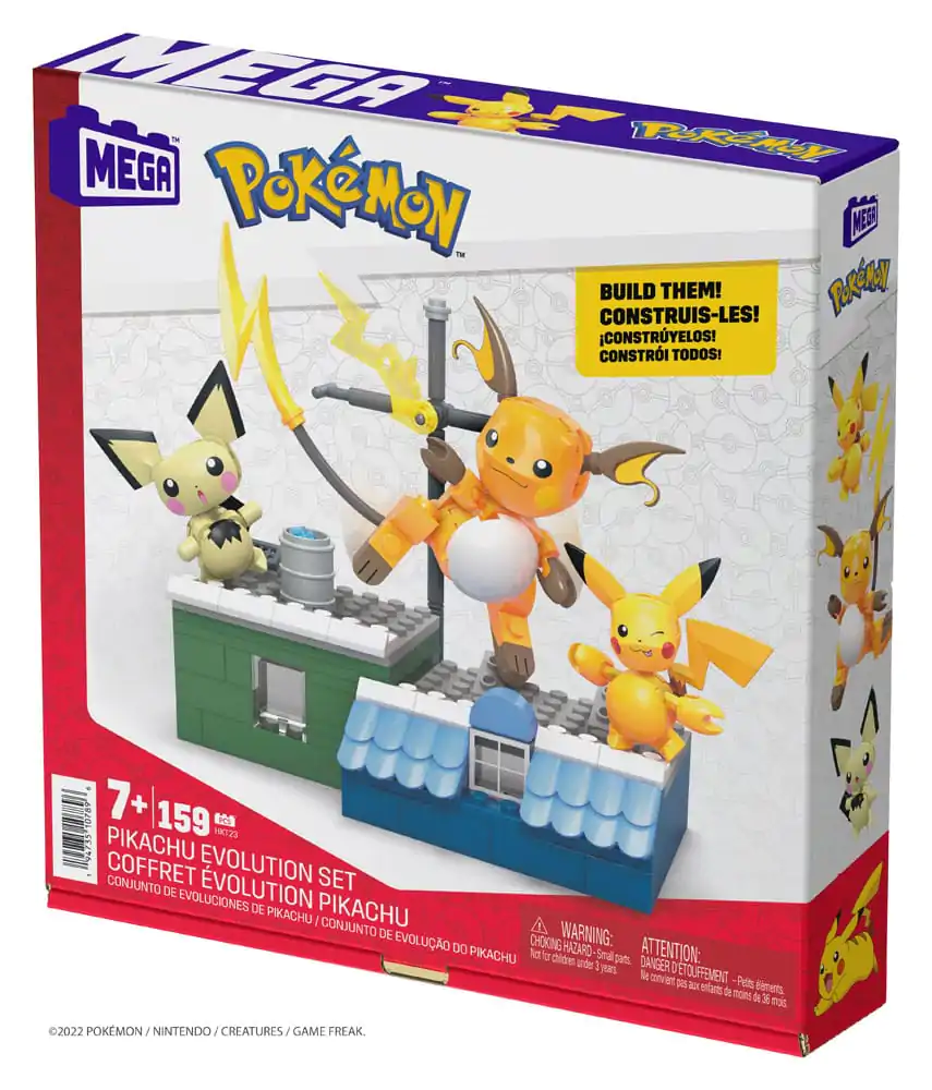 Pokémon MEGA Construction Set Komplet za sestavljanje Pikachu Evolution fotografija izdelka