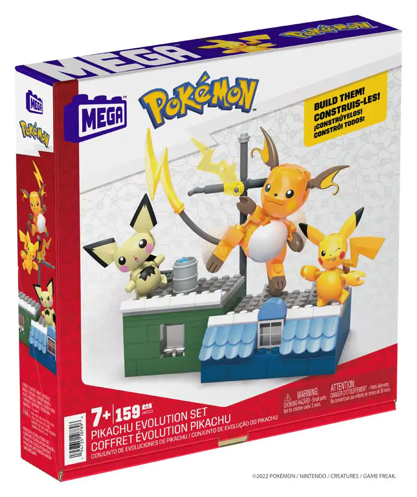 Pokémon MEGA Construction Set Komplet za sestavljanje Pikachu Evolution fotografija izdelka