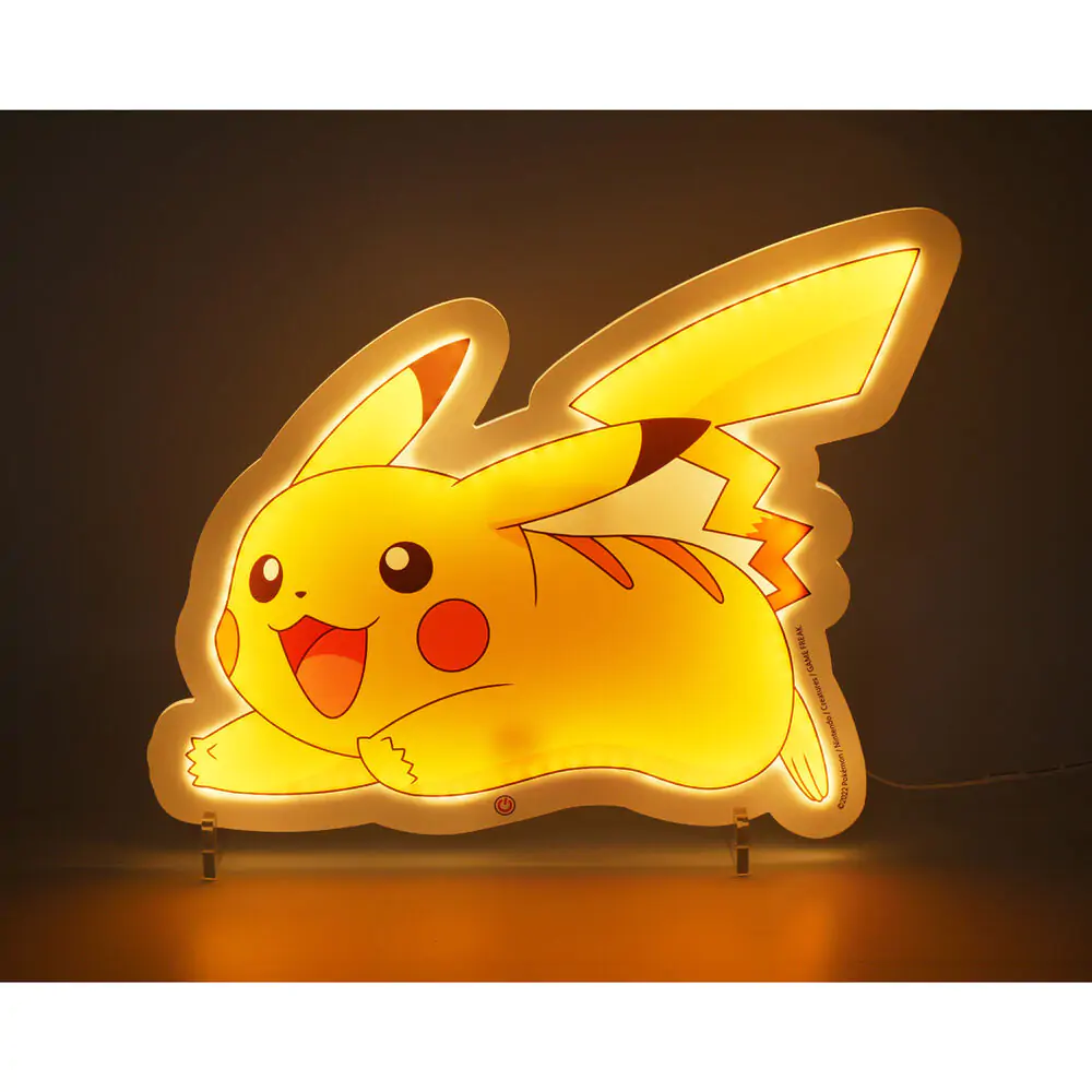 Pokémon LED stenska svetilka Pikachu 22 cm fotografija izdelka