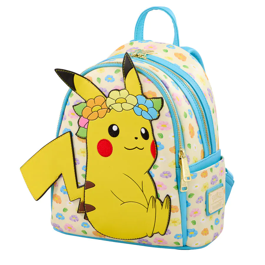 Loungefly Pokemon Pikachu Floral nahrbtnik fotografija izdelka