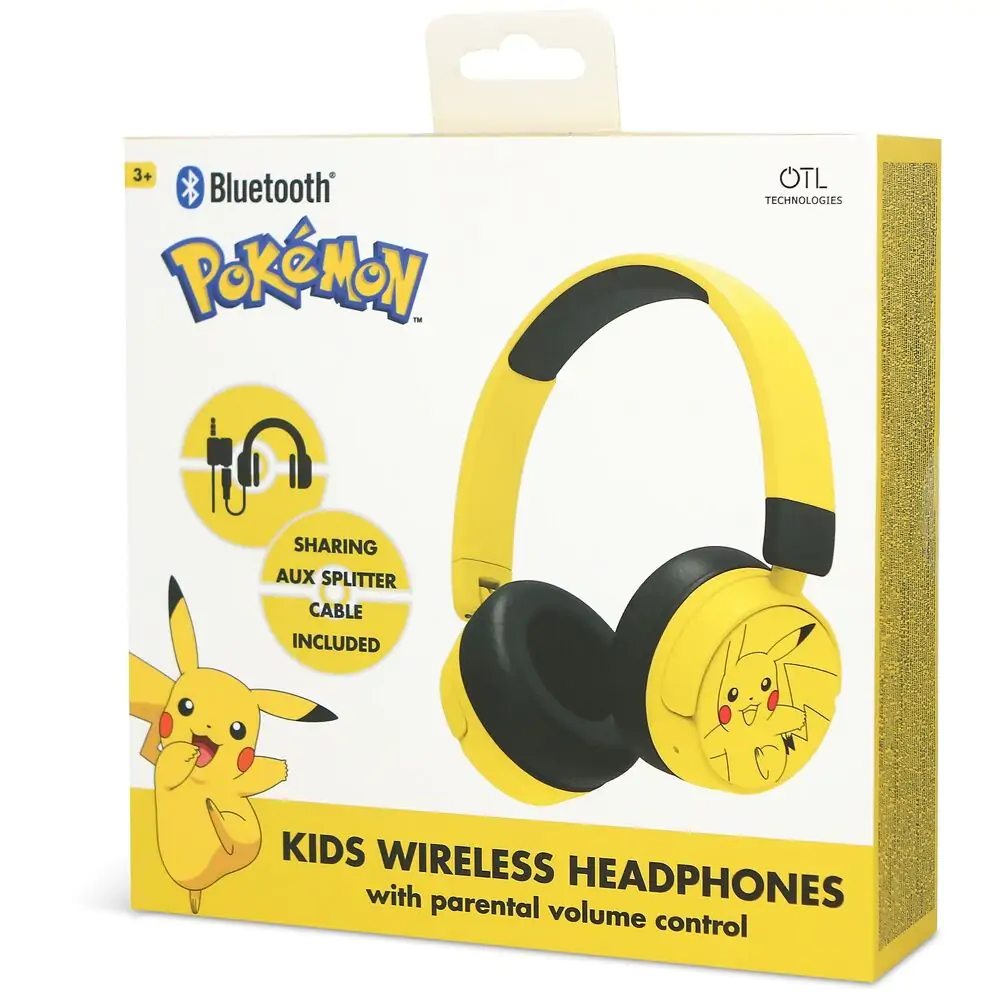 Pokemon Pikachu otroške slušalke fotografija izdelka