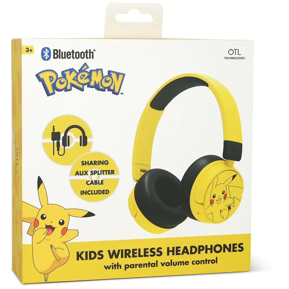 Pokemon Pikachu otroške slušalke fotografija izdelka