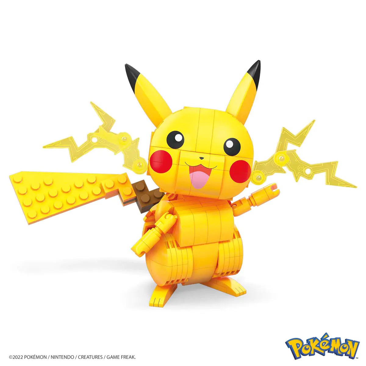 Pokémon Mega Construx Wonder Builders gradbeni set Pikachu 10 cm fotografija izdelka