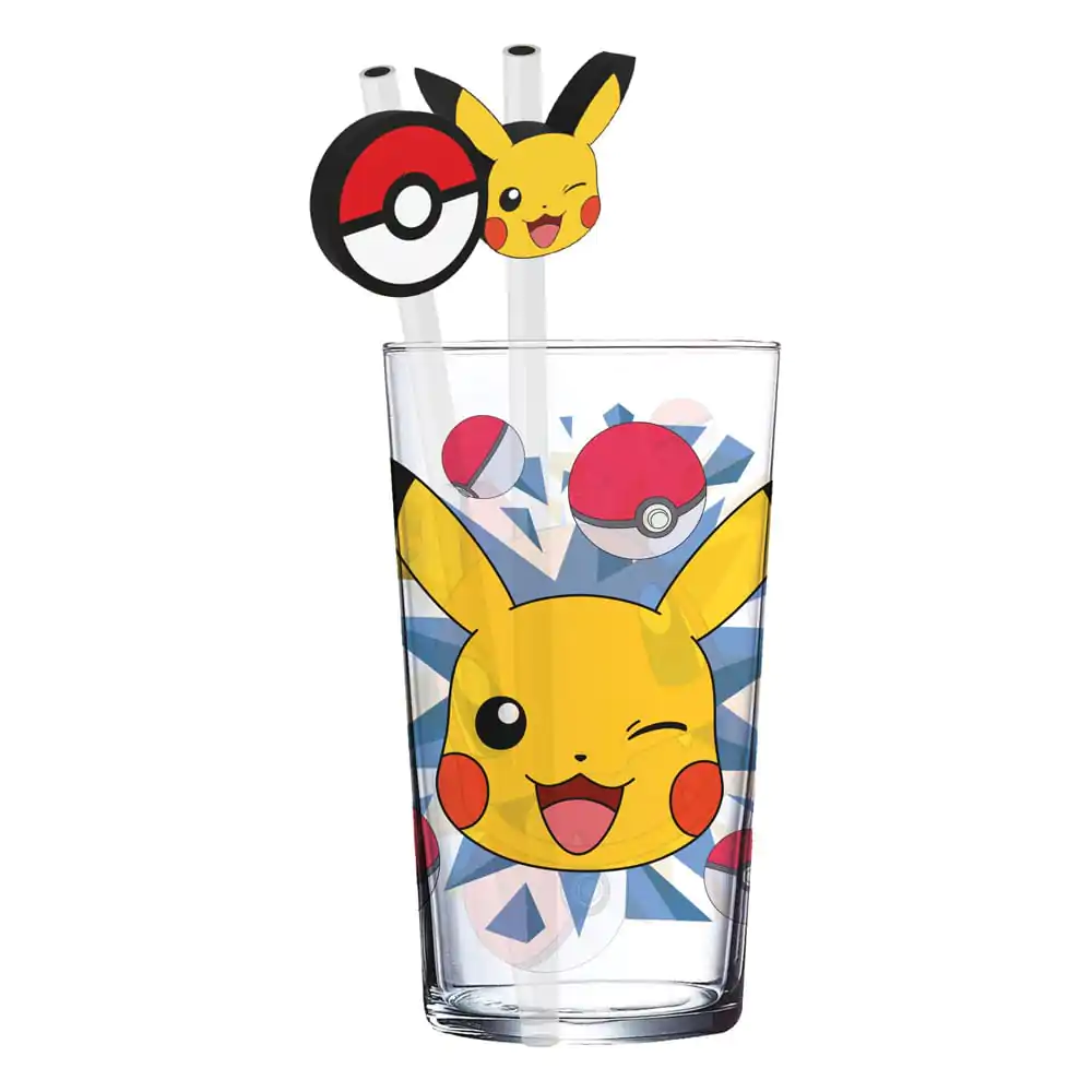 Pokémon steklen Kozarec s Slamicami Pikachu 485 ml fotografija izdelka