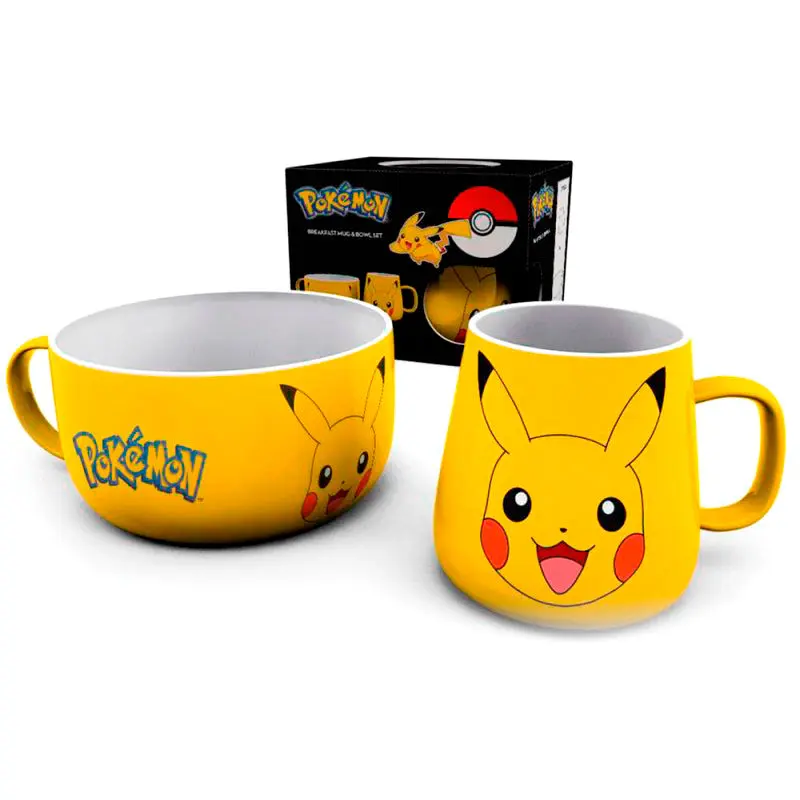 Pokemon Pikachu set za zajtrk fotografija izdelka