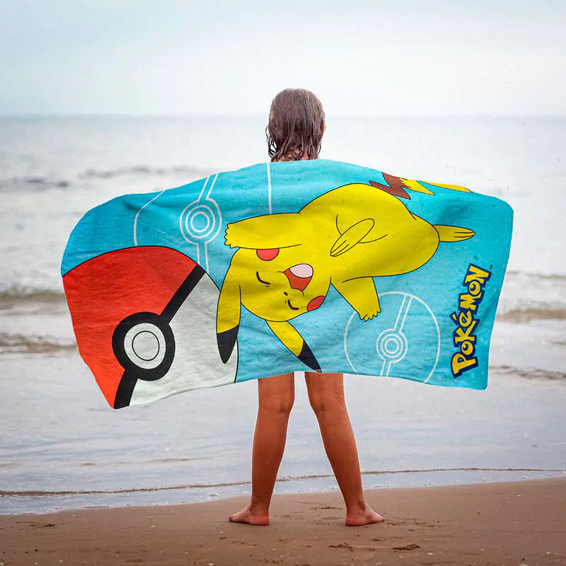 Pokemon brisača Pikachu 70 x 140 cm fotografija izdelka