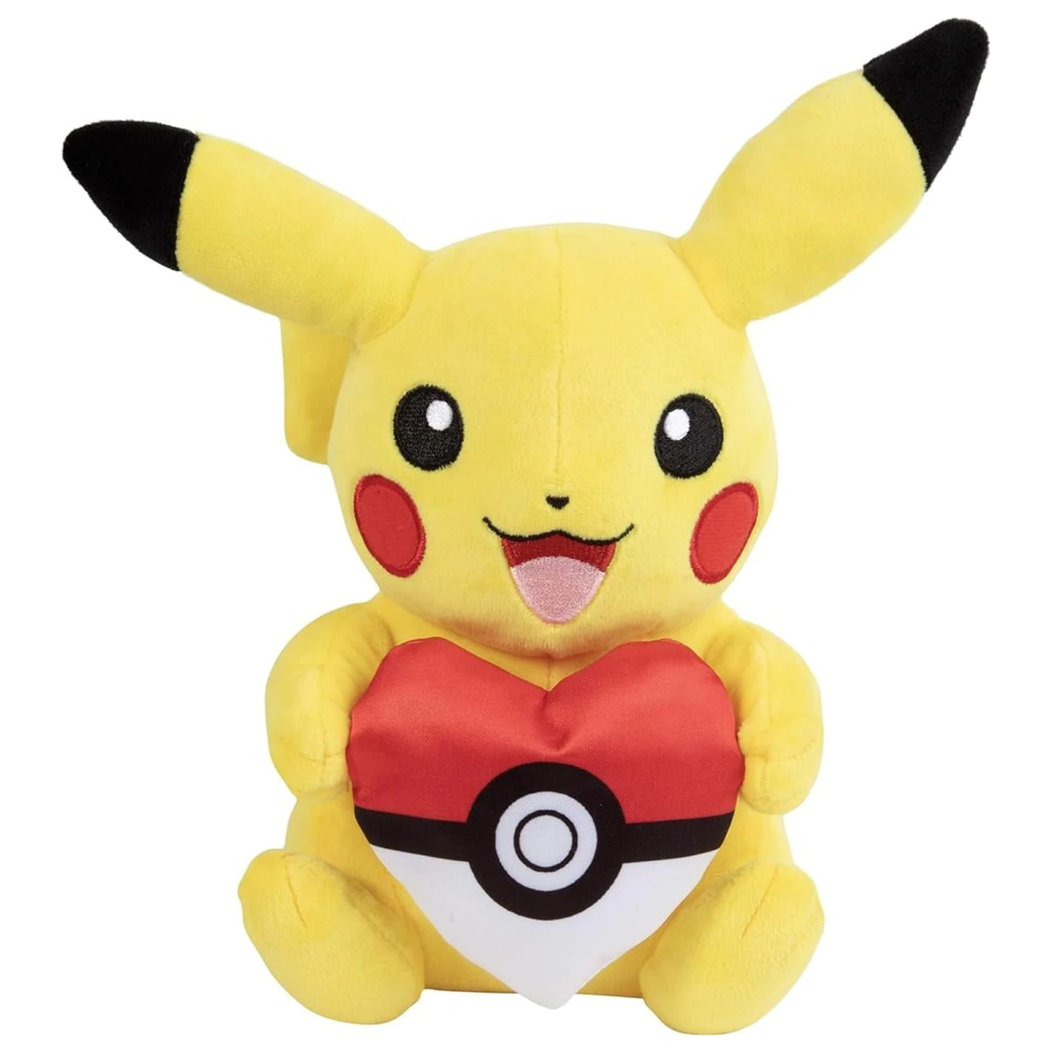 Pokémon Pikachu with Poké Ball Heart plišasta igrača 20 cm fotografija izdelka