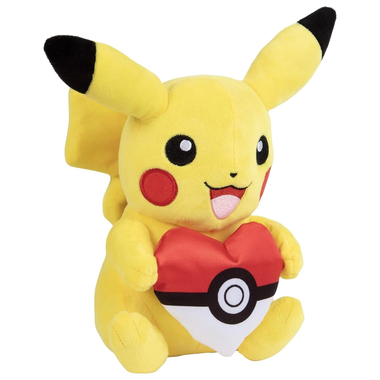 Pokémon Pikachu with Poké Ball Heart plišasta igrača 20 cm fotografija izdelka