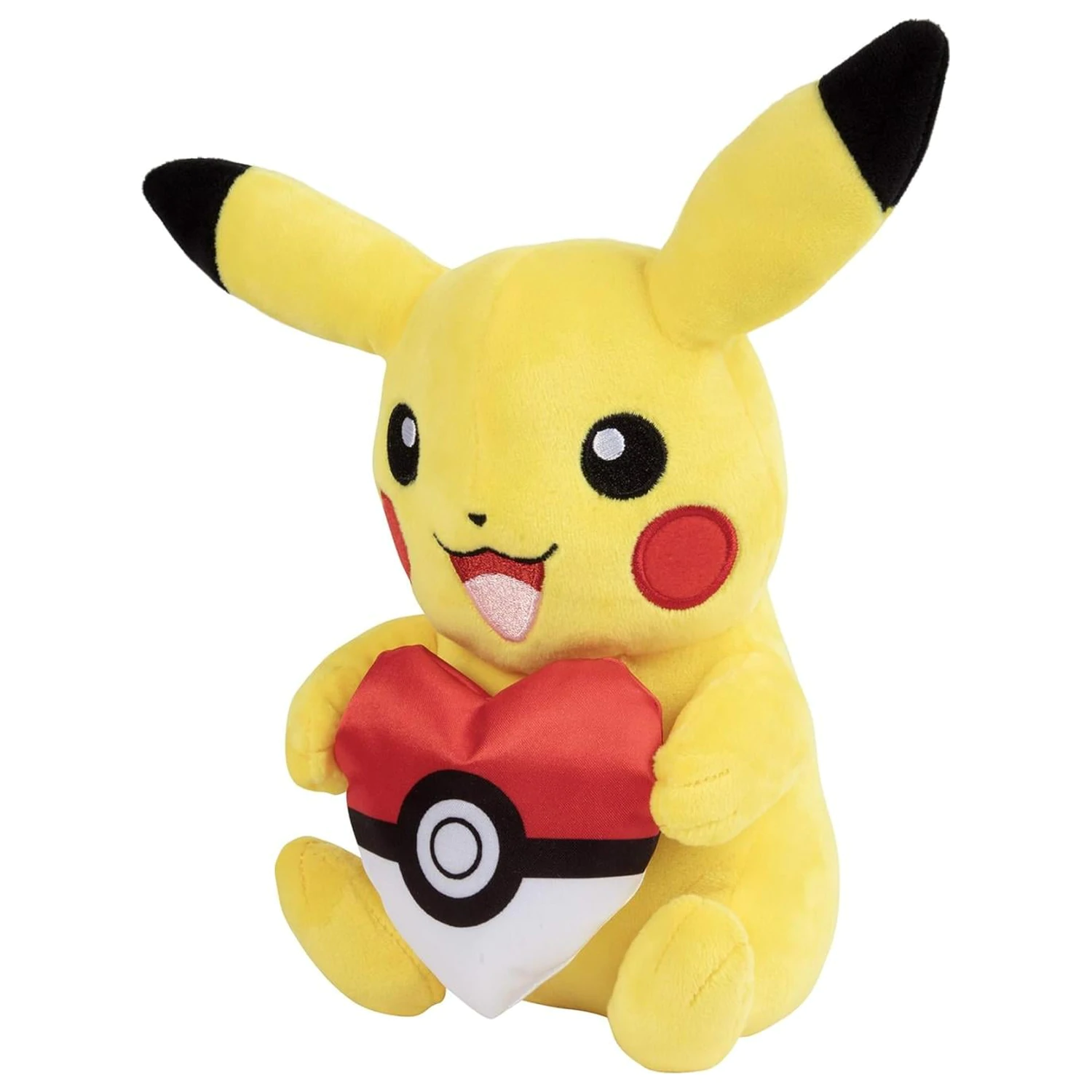 Pokémon Pikachu with Poké Ball Heart plišasta igrača 20 cm fotografija izdelka