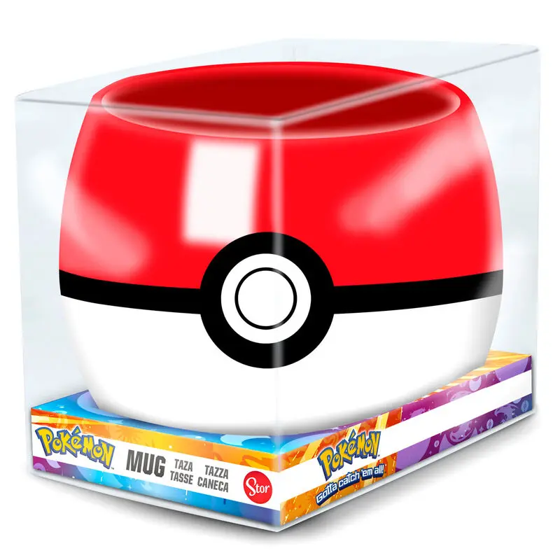 Pokemon 3D vrček Pokeball 445 ml fotografija izdelka