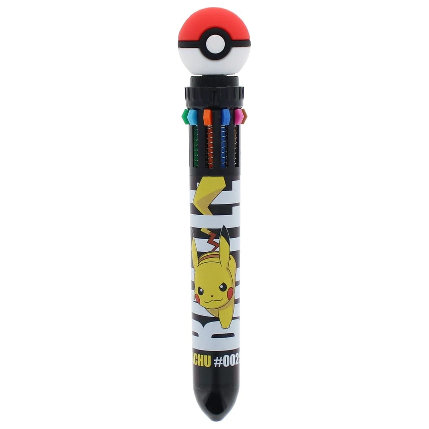 Pokémon večbarvno pisalo vrtljiva Poké žogica fotografija izdelka