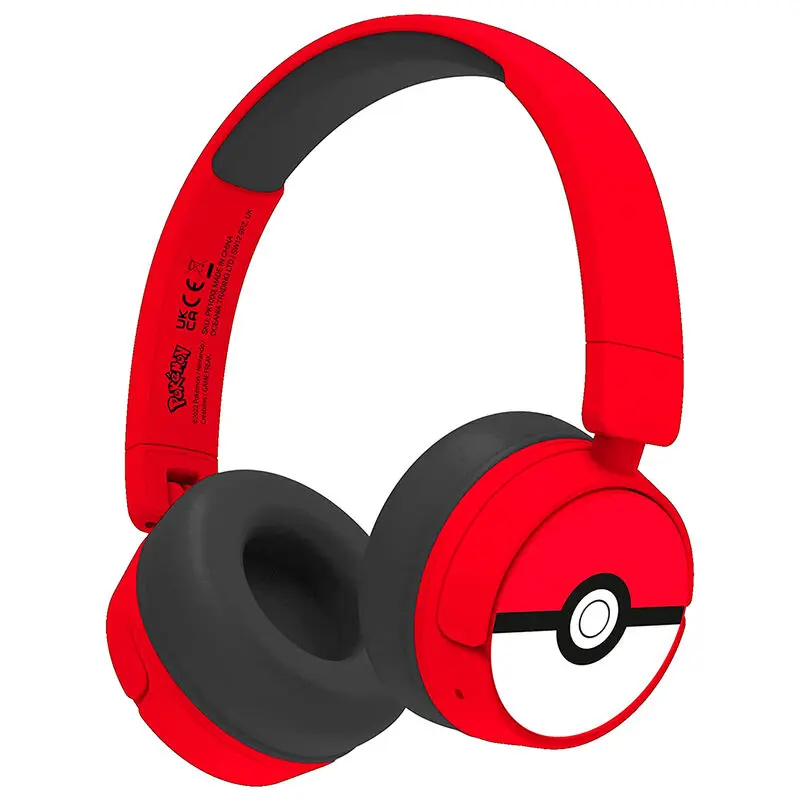 Pokemon Pokeball brezžične otroške slušalke fotografija izdelka
