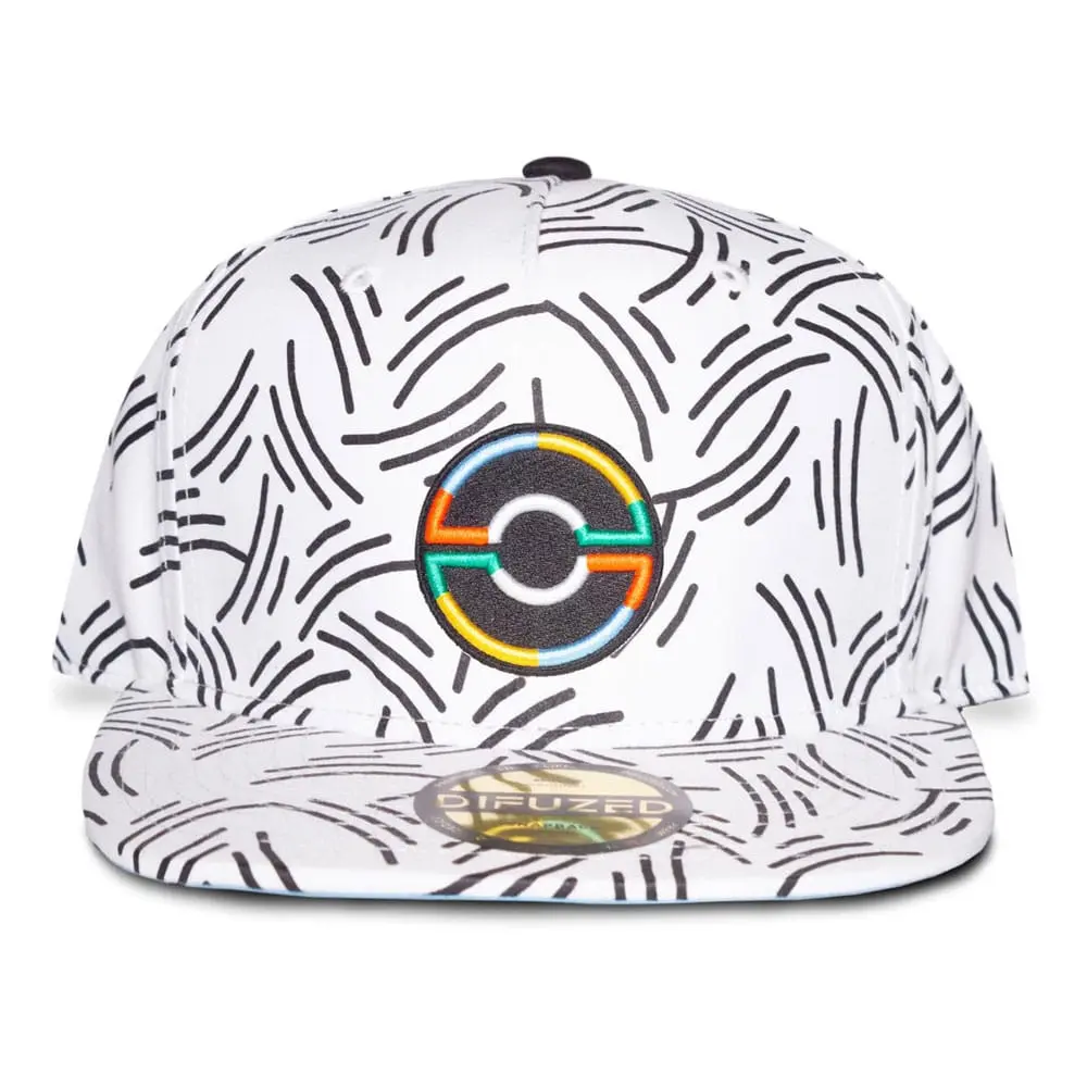 Pokemon Snapback Kapa Pokeball bela fotografija izdelka