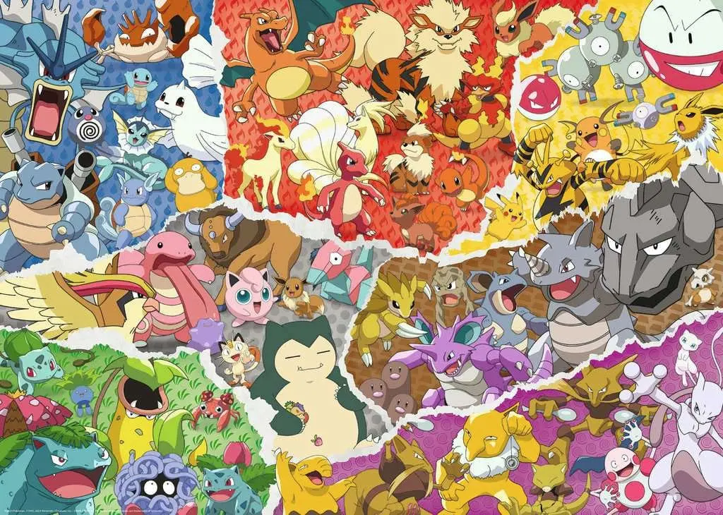 Pokémon sestavljanka Pokémon Adventure (1000 kosov) fotografija izdelka