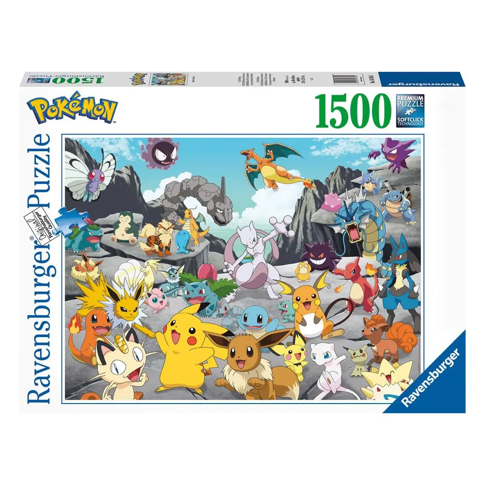 Pokémon sestavljanka Pokémon Classics (1500 kosov) fotografija izdelka