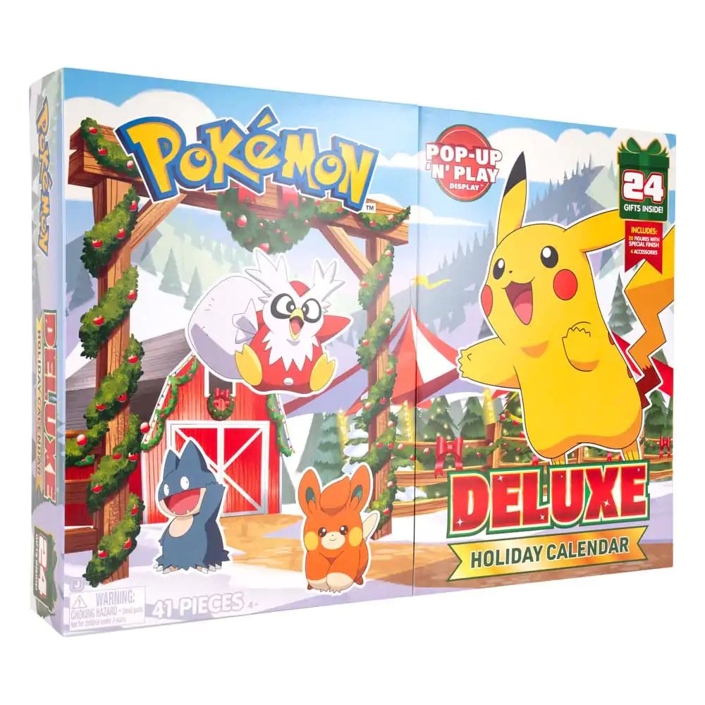 Pokémon Pop-Up 'N' Play Deluxe adventni koledar Holiday 2025 *Različica EN* fotografija izdelka
