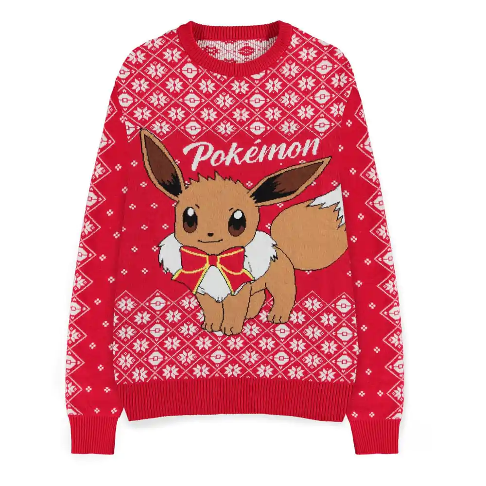 Pokémon Sweatshirt Božični pulover Eevee fotografija izdelka