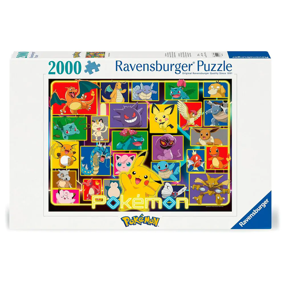 Pokemon sestavljanka 2000 kosov fotografija izdelka