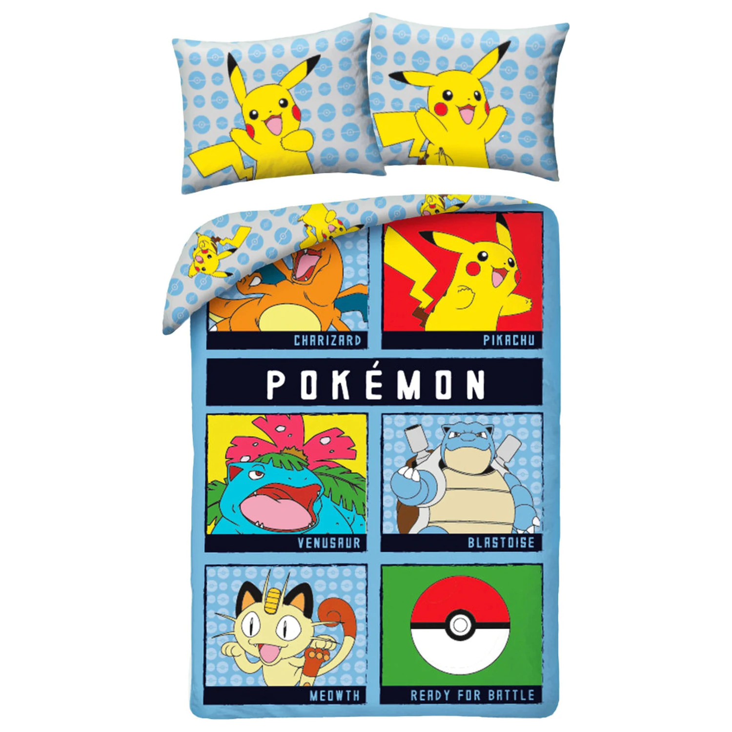 Pokemon Ready for Battle prevleka za odejo fotografija izdelka