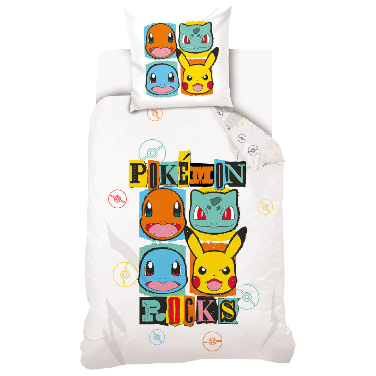 Pokemon Rocks prevleka za odejo fotografija izdelka