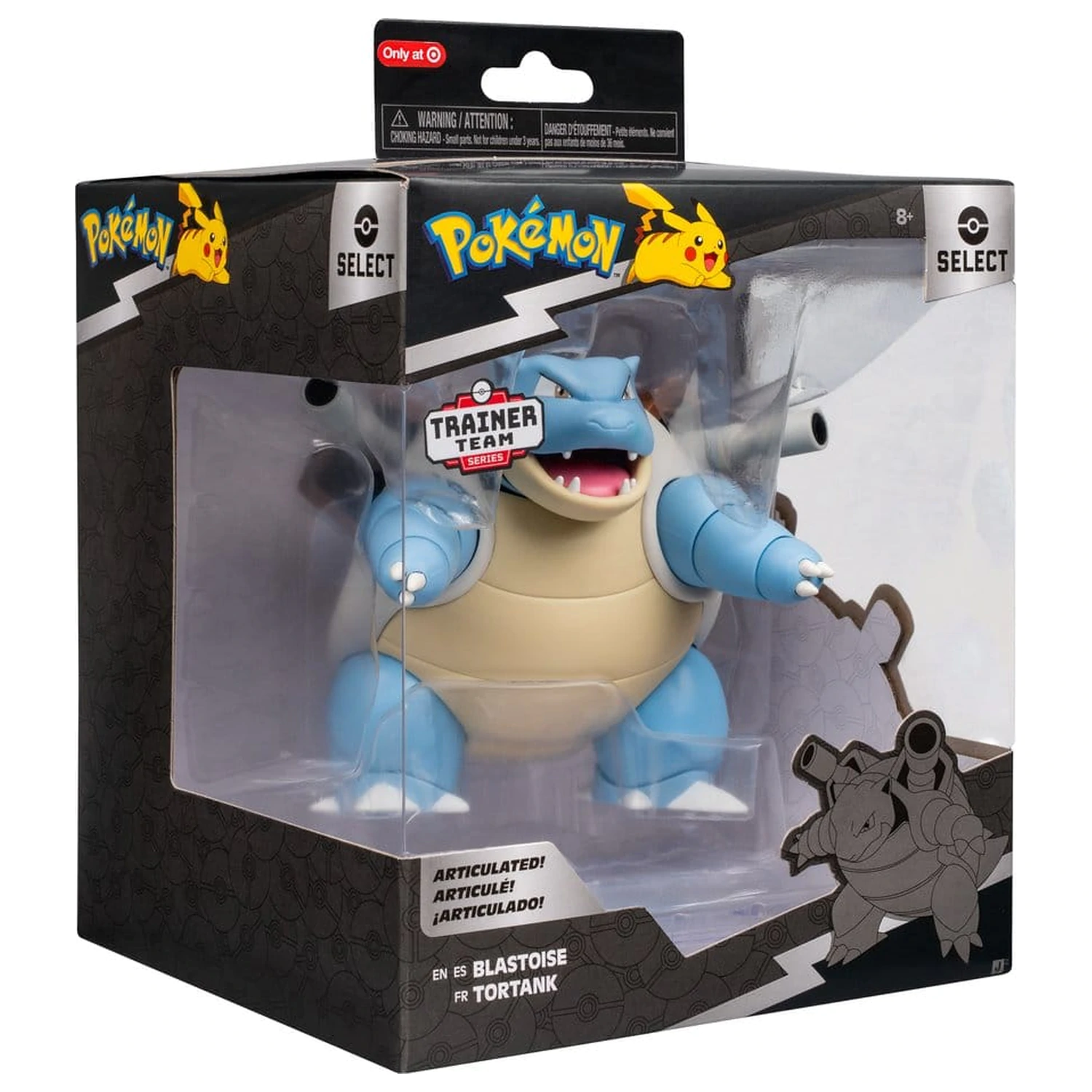 Pokémon Select super gibljiva akcijska figura Blastoise fotografija izdelka