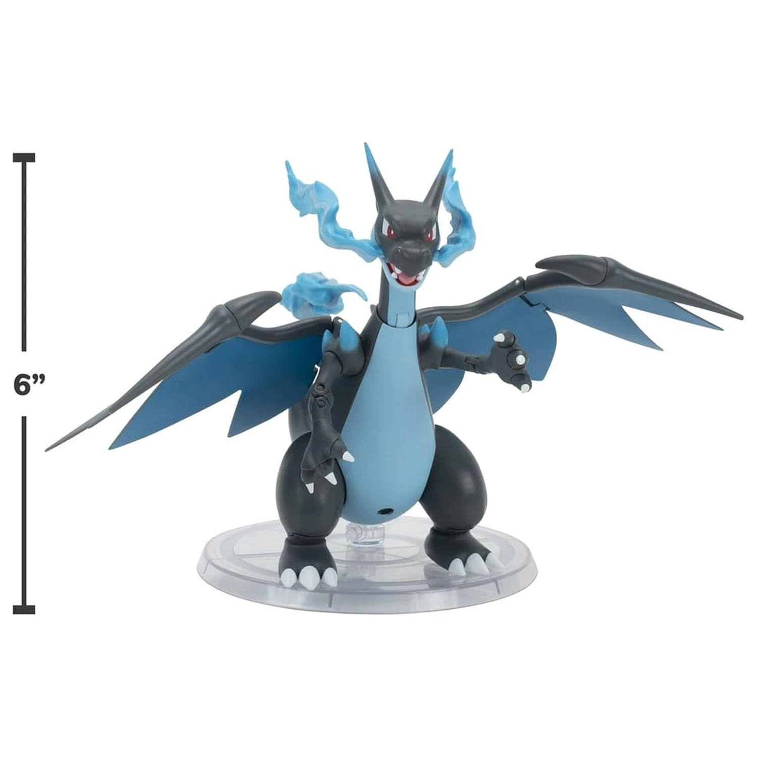 Pokémon Select izjemno gibljiva figura Mega Charizard X 15 cm fotografija izdelka